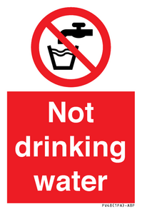 not drinking water